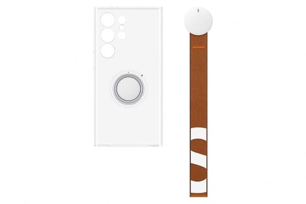 Samsung® | Galaxy S24 Ultra Clear Gadget Case - Laukun sivusuojus - Läpinäkyvä