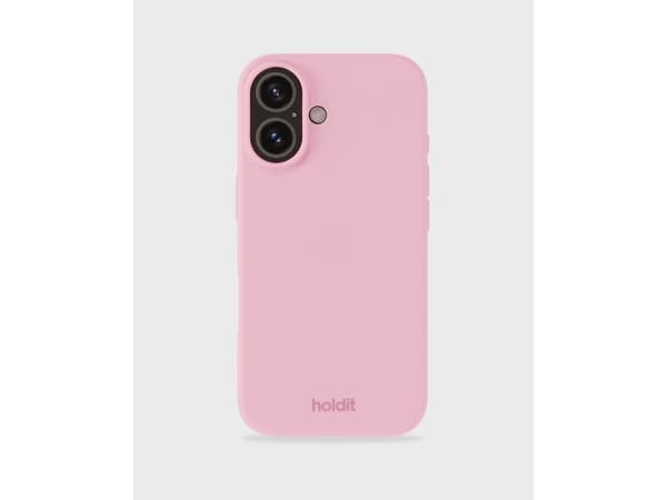 HoldIt Silikone, Cover, Apple, iPhone 16, 15,5 cm (6,1"), Pink