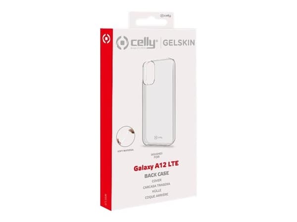 Celly Gelskin - Takakuori matkapuhelimelle - termoplastinen polyuretaani (TPU) - läpinäkyvä