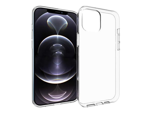 eSTUFF - Mobiltelefon bagcover - termoplastisk polyurethan (TPU) - klar
