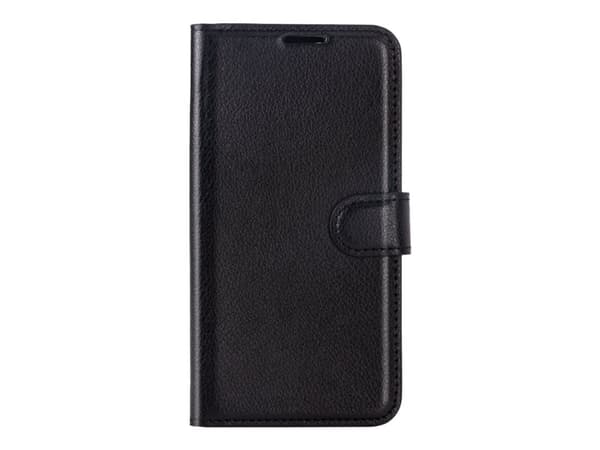 X-Shield - Sammenleggbar mobiltelefonveske - polyuretan, termoplastisk polyuretan (TPU) - svart