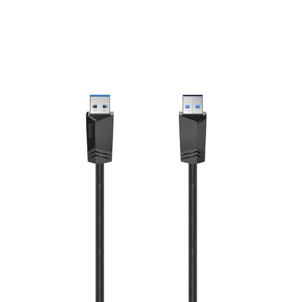 HAMA USB-kaapeli A-A musta 1,5 m
