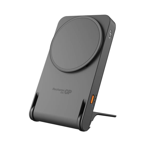 GP Magnetic Safe 2-i-1 Powerbank Wireless 5000mAh