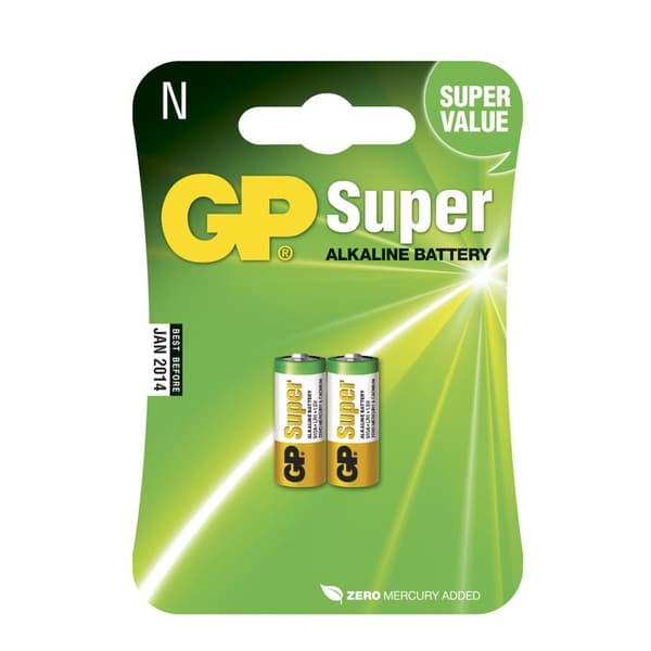 GP Super Alkaline Batteri 910/LR01 2-pak