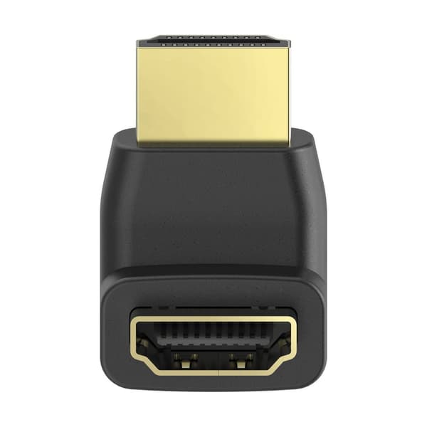 HAMA Adapter HDMI 90 Grader Guld Svart