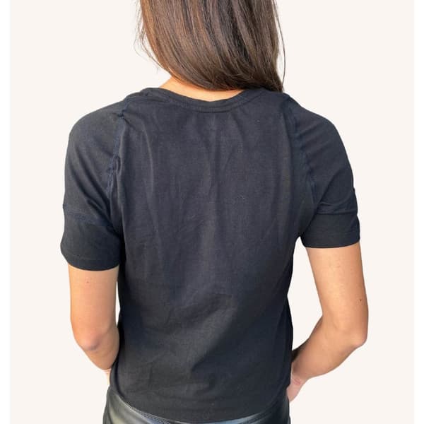 SVENSK HÅLLNING Alignment T-Shirt Bomull S Dam Svart