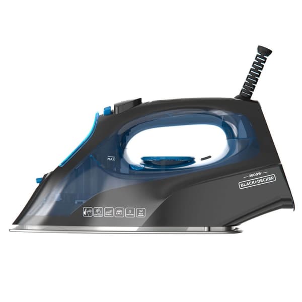 BLACK+DECKER Ångstrykjärn 2600W Blå