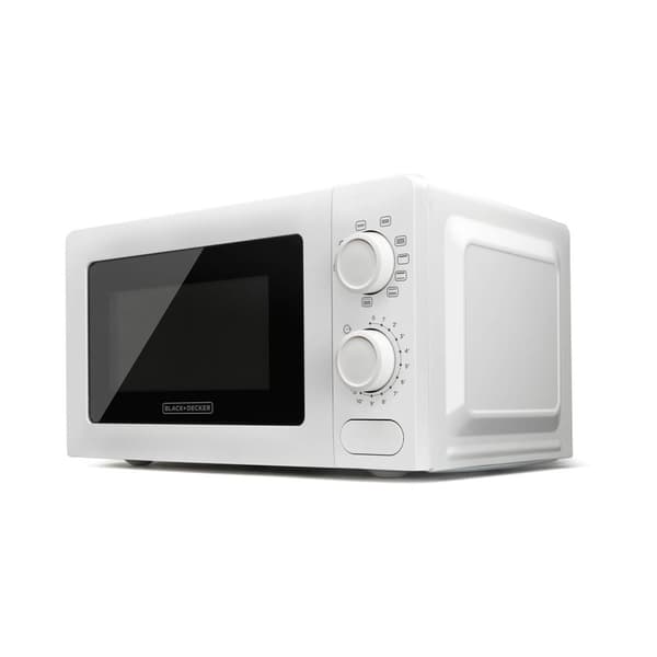 BLACK+DECKER Mikrovågsugn 700W Grill Vit