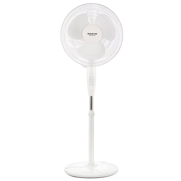 TAURUS Stand Fan 40cm GRECO 16CR Pure White