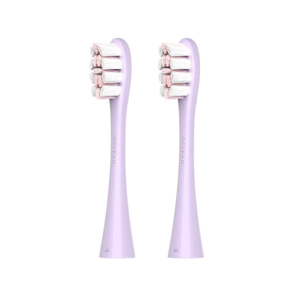 OCLEAN Brush Head Professional Clean 2 Pack Purple