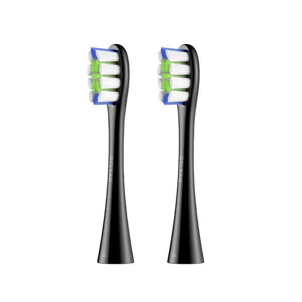 OCLEAN Brush Head Professional Clean 2 Pack Svart