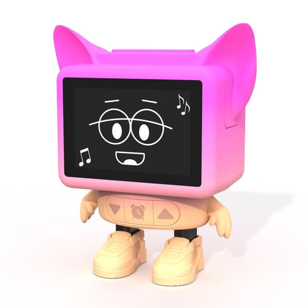 MOB dansende vækkeur Pink