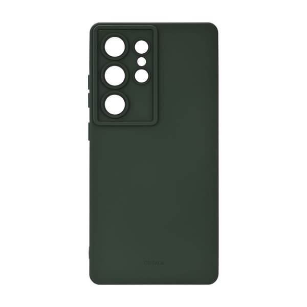 ONSALA Baksida Silikon Touch Återvunnen Samsung S25 Ultra 5G Olivgrön