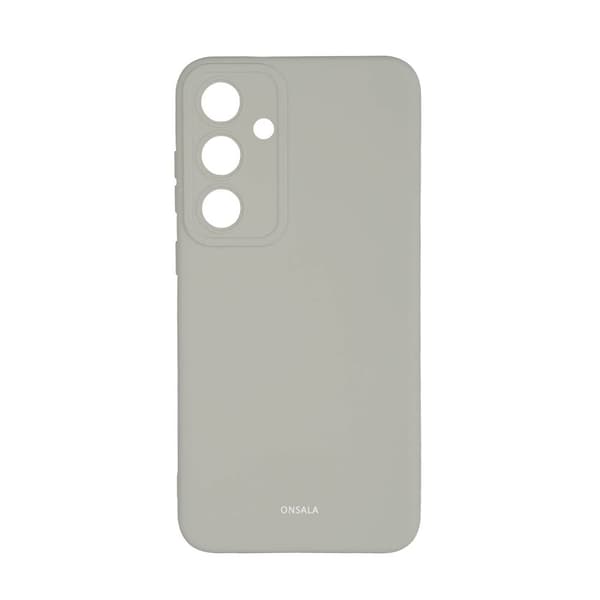 ONSALA Bagside Silikone Touch Genbrugt Samsung S24 FE 5G Beton