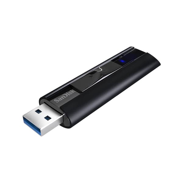 SANDISK USB-tikku Extreme 3.2 PRO 128GB 420MB/s kirjoitus 380MB/s luku musta