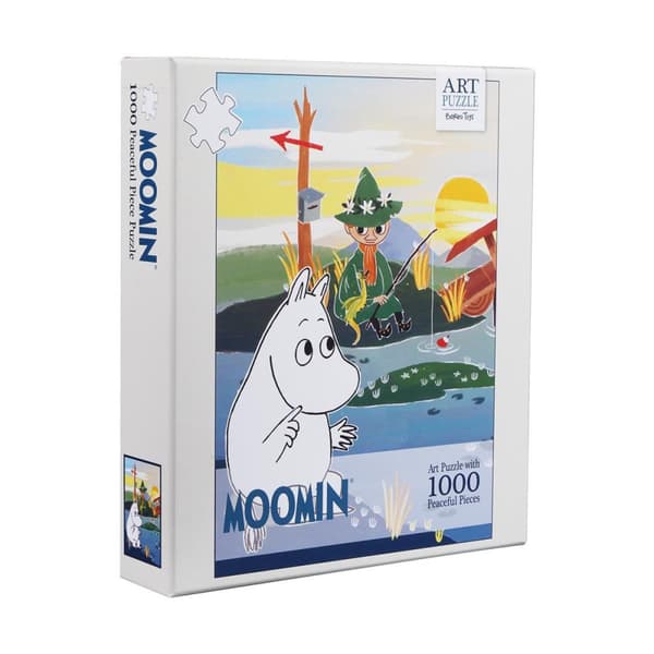 Moomin Art Puzzle On Bridge 1000 stk