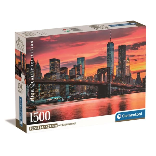 1500 stk. CB HQC East River i skumringen