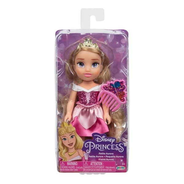 Petite 6" Disney Princess Aurora med glittrig form
