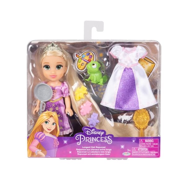 Disney Princess Longest Hair Rapunzel Doll (15 cm.