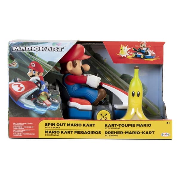 Nintendo 2,5" Spin Out Mario Kart - Mario