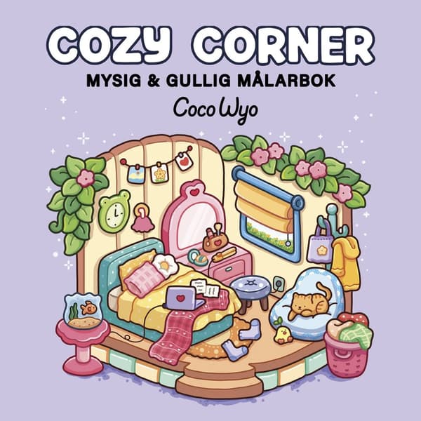 Målarbok : Cozy Corner