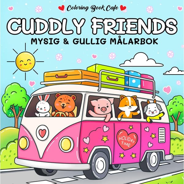 Värityskirja: Cozy Cuddly Friends