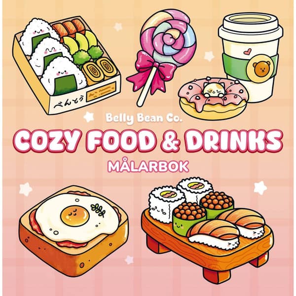 Värityskirja: Cozy Food & Drinks
