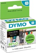 Pikkukuva 1 / 5: Dymo LabelWriter - yleistarra 13 x 25 mm, 1000 tarraa, valkoinen