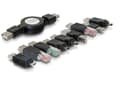 Miniatyrbillede 2 af 3: Delock USB Adapter Kit - adaptertaske, 10 dele