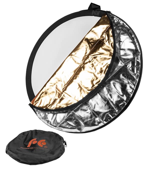 Falcon Eyes 56cm pyöreä 5-in-1 kokoontaittuva heijastin/diffuusori