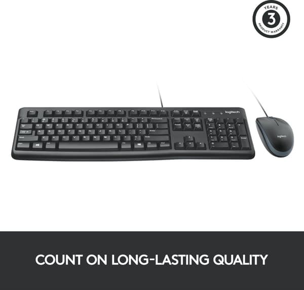 Logitech MK120 - tastatur og mus