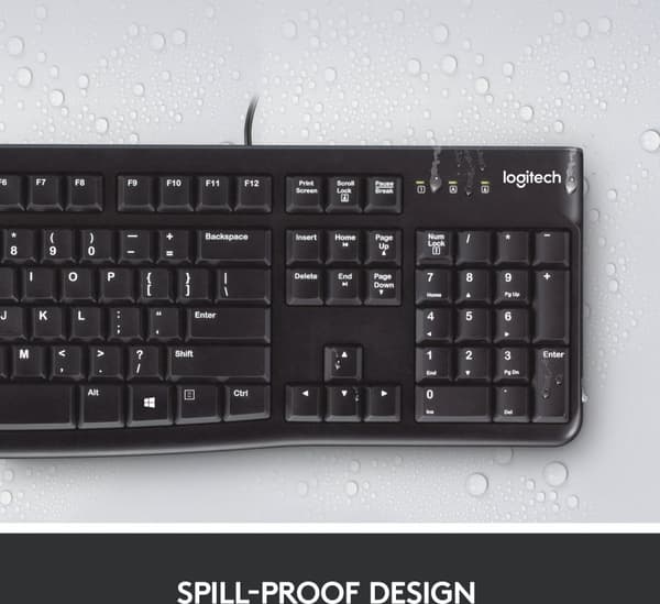 Logitech MK120 - tastatur og mus