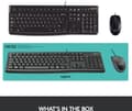 Miniatyrbillede 11 af 11: Logitech MK120 - tastatur og mus