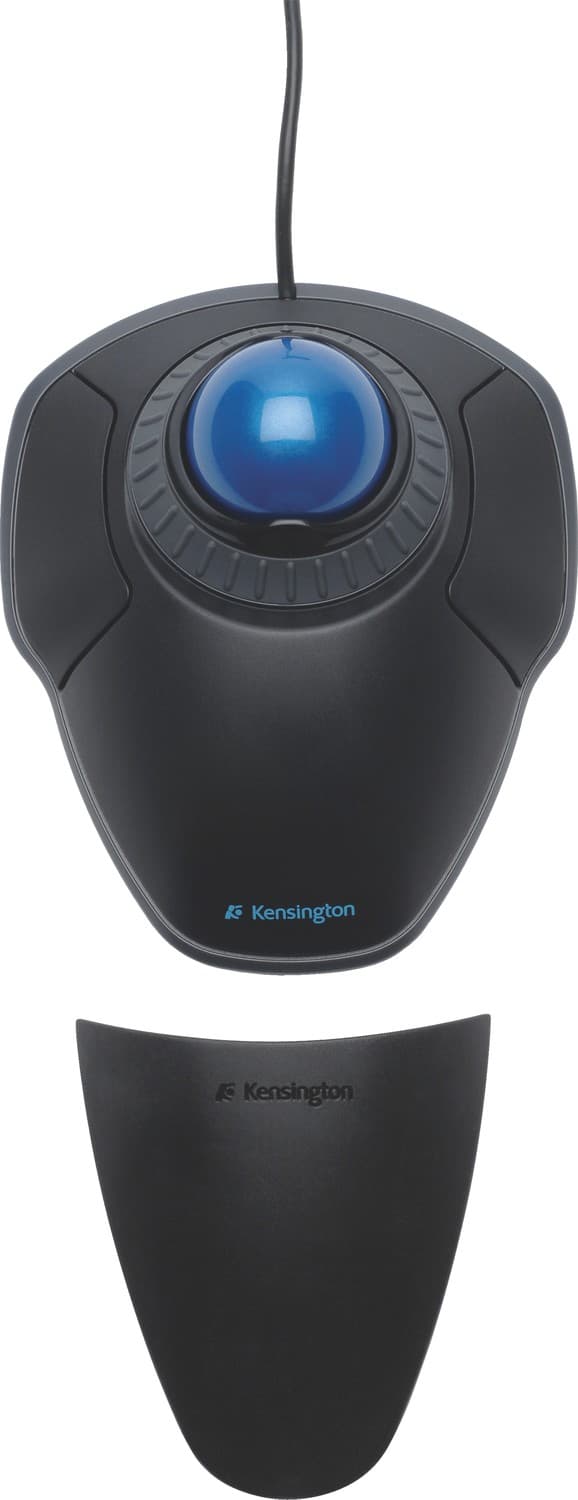 Kensington Orbit Trackball m/ scrollring - ballmus, svart