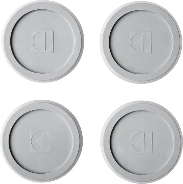 Gummifötter för tvättmaskin, 4 st