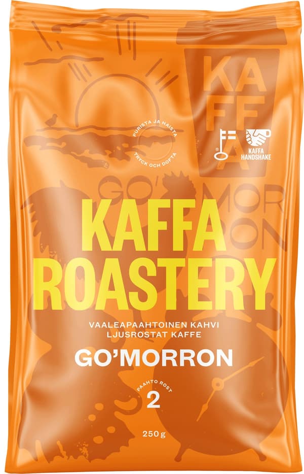 Kaffa Roastery Go'morron - kaffebønne, 250 g