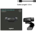 Miniatyrbillede 9 af 9: Logitech C920 - webkamera