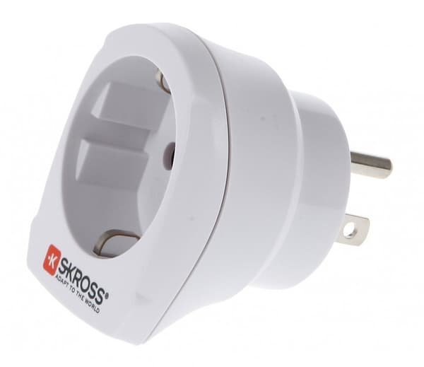 SKROSS Europa til USA - rejseadapter