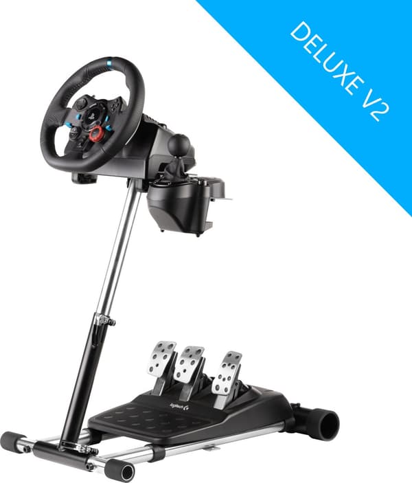 Wheel Stand Pro V2 Deluxe hjulstander til Logitech G25/G27/G29/G920/G923 hjul