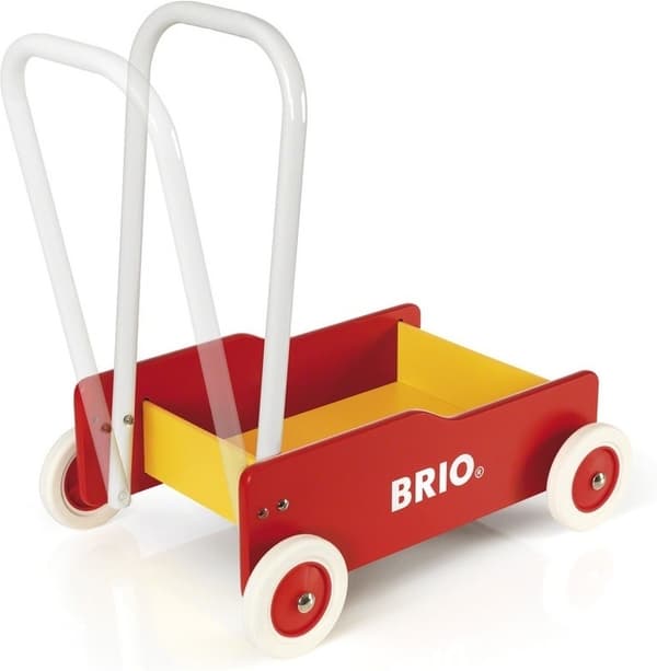 BRIO 31350 - Barnvagn, färg röd