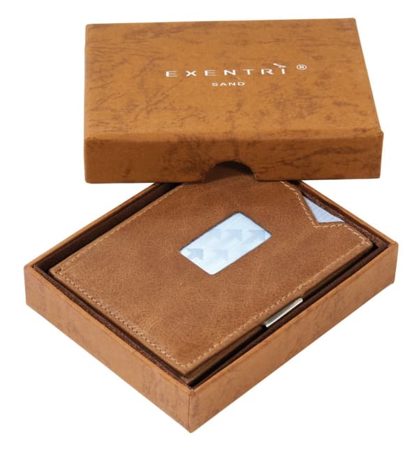 Exentri Sand - lommebok, sand