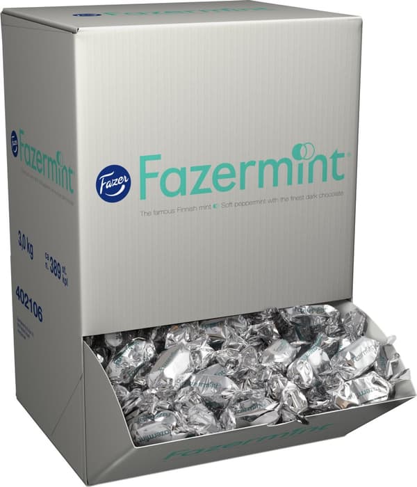 Fazer Fazermint - suklaakonvehti, 3 kg