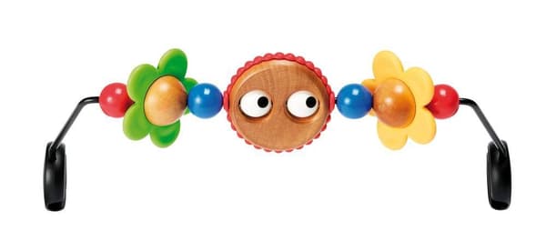 BabyBjörn Googly Eyes - legetøj til siddende, farverigt