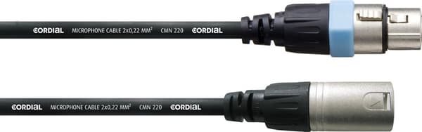 Cordial Fair Line - XLR - XLR mikrofonikaapeli, 1 m