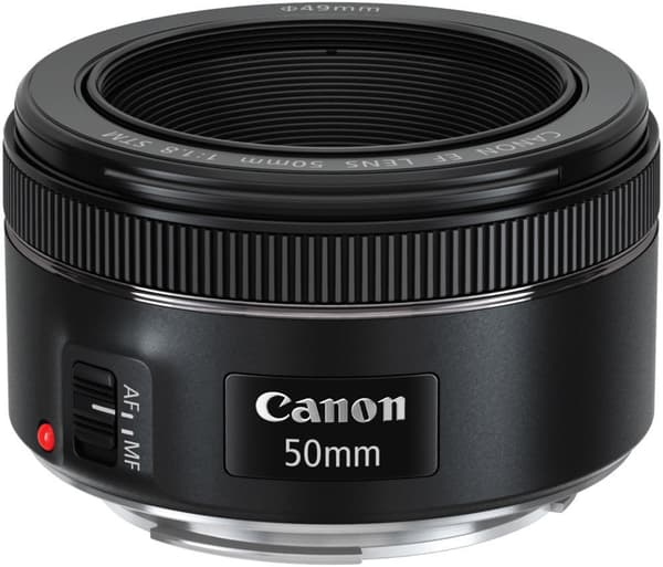 Canon EF 50mm f/1.8 STM - normalobjektiv
