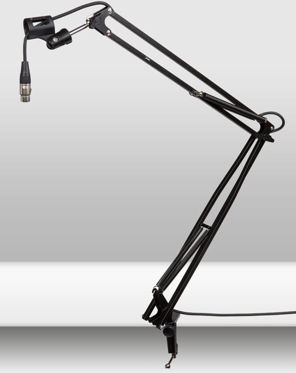Kisai Vocaltone MS-15 pöytäasennettava mikrofoniteline XLR-kaapelilla