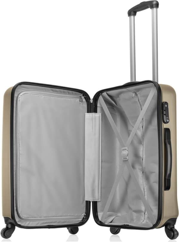 Feru Pyramid Peak Classic 65 cm - kuffert, champagne