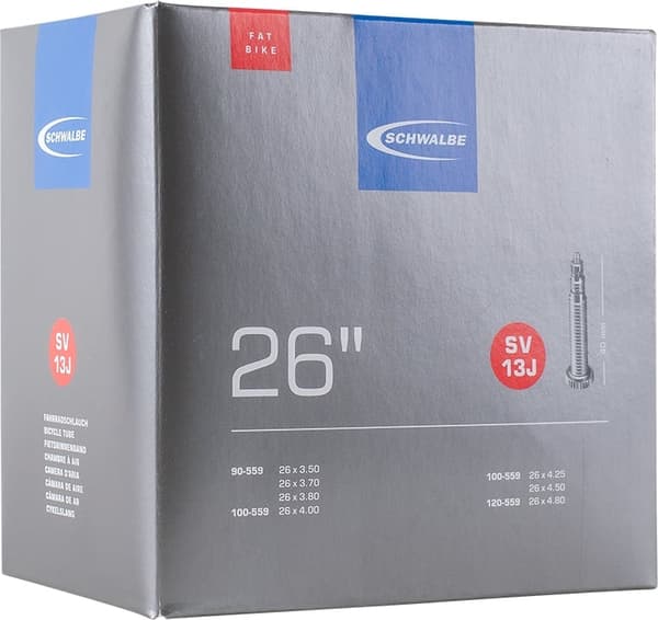 Schwalbe SV13J fatbike innerslang 26 x 3,5-4,8"