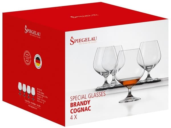 Spiegelau Brandy Glass - glas, 4 st