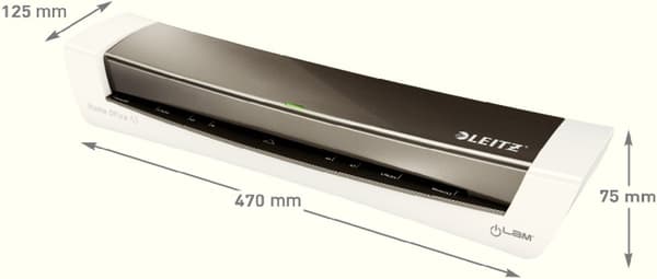 Leitz iLAM Home Office A3 - laminator, mørkegrå
